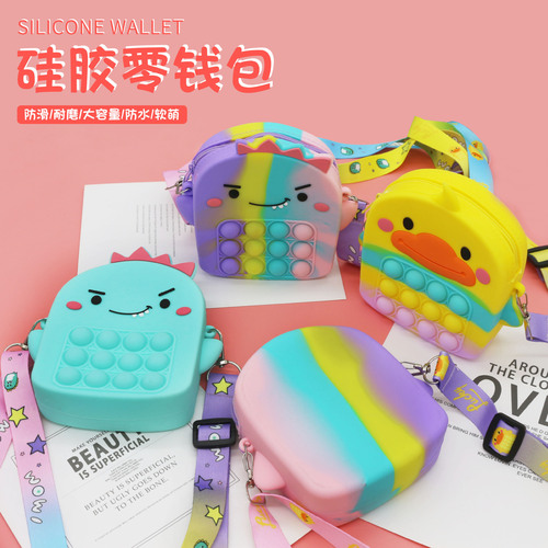 Rat Exterminator Shoulder Bag Fashionable Baby Coin Purse Silicone Little Girl Crossbody Bag Little Boy Fashionable Crossbody Bag