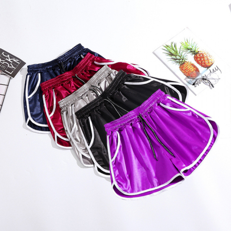 Cross-Border Wide-Leg Shorts for Women, Summer Thin Loose Fit, Slimming High-Waisted Plus Size Casual Streetwear Hot Pants, Sports Pants Cross-Border Wide-Leg Shorts for Women, Summer Thin Loose Fit, Slimming High-Waisted Plus Size Casual Streetwear Hot Pants, Sports Pants