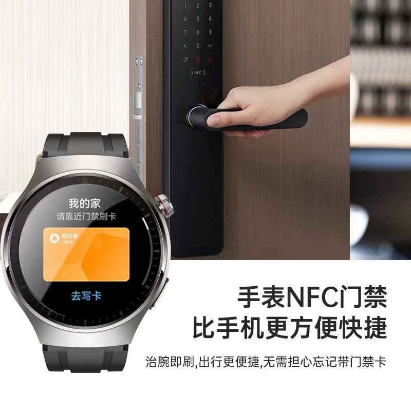 Imported Smart Bracelet Watch with SpO2 and HR Monitoring, Bluetooth - Black or Silver Silicone Strap