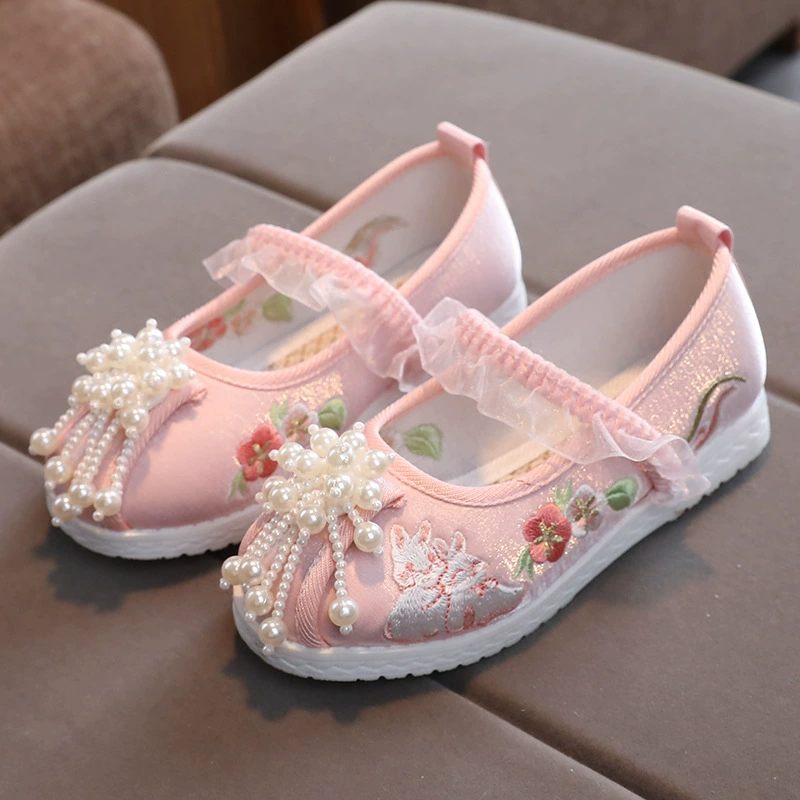 Hanfu обувь для девочек лошадь юбка в китайском стиле