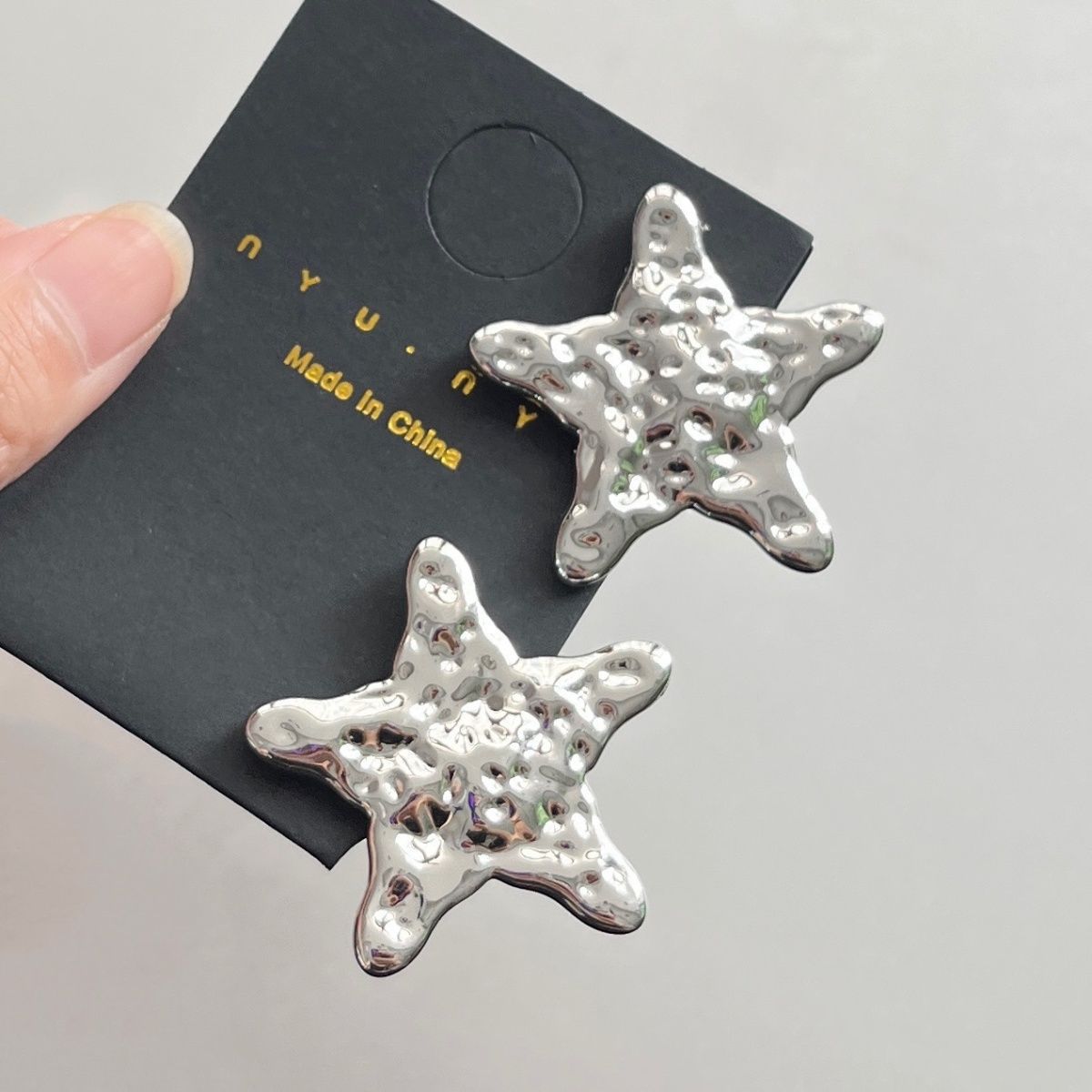 Unisex Casual Simple Style Star Arylic Hair Clip display picture 1