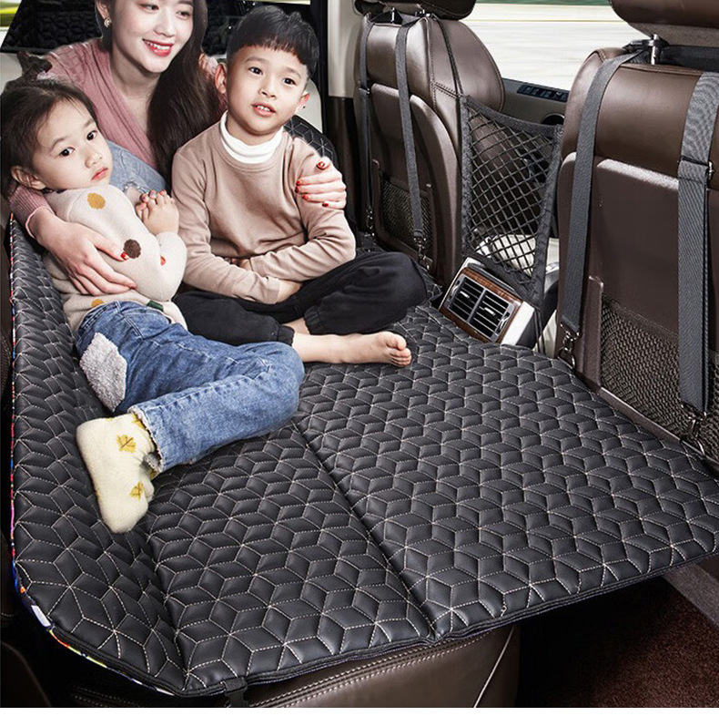 Car Mattress for the Back Seat of Sedan and Suv, Foldable Bed for Sleeping in the Car, Suitable for Self-Driving, Camping, and Travel