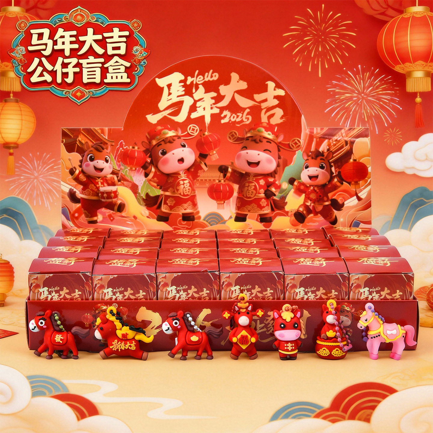 24개입 복을 담은 복리상 마 블라인드 박스