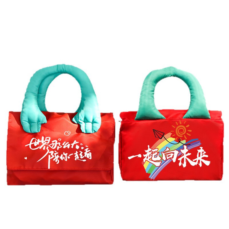 尼龙帆布包定制logo防水手提洗漱包周边活动礼品袋大型展会环保袋|undefined