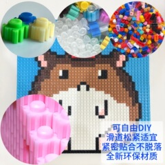レゴ 8 ミリメートルバルクシリーズビルディングブロック粒子おもちゃ手作り DIY 無料組み立てピクセル絵画スプライシング材料と互換性があります