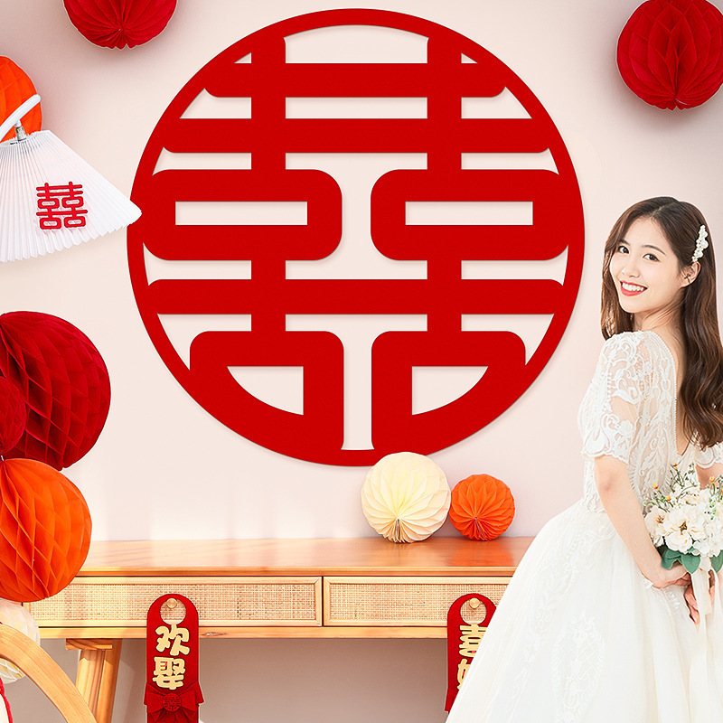 超大型の喜字は結婚専用の結婚祝いを貼ります。|undefined
