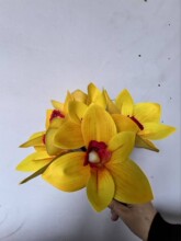 仿真3D打印惠兰蝴蝶兰现代家居装饰样板房花艺新中式仿真花假花