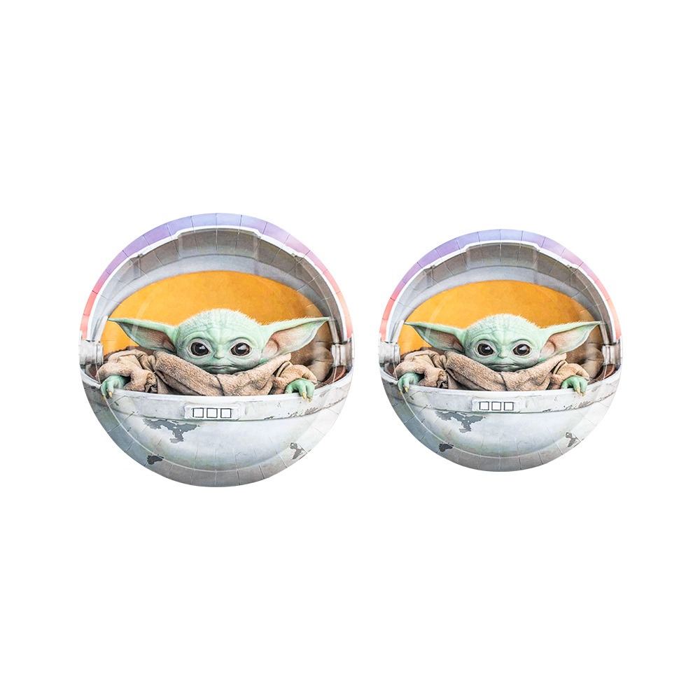 Fiesta Star Wars Yoda Yuda Judas Maestro Yoda fiesta de cumpleaños decoración tire bandera traje de globo