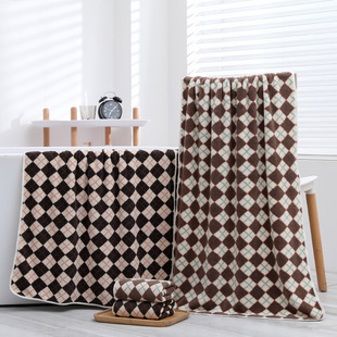 Factory wholesale coral fleece towel bath towel home couple face towel hotel bath towel gift towel set