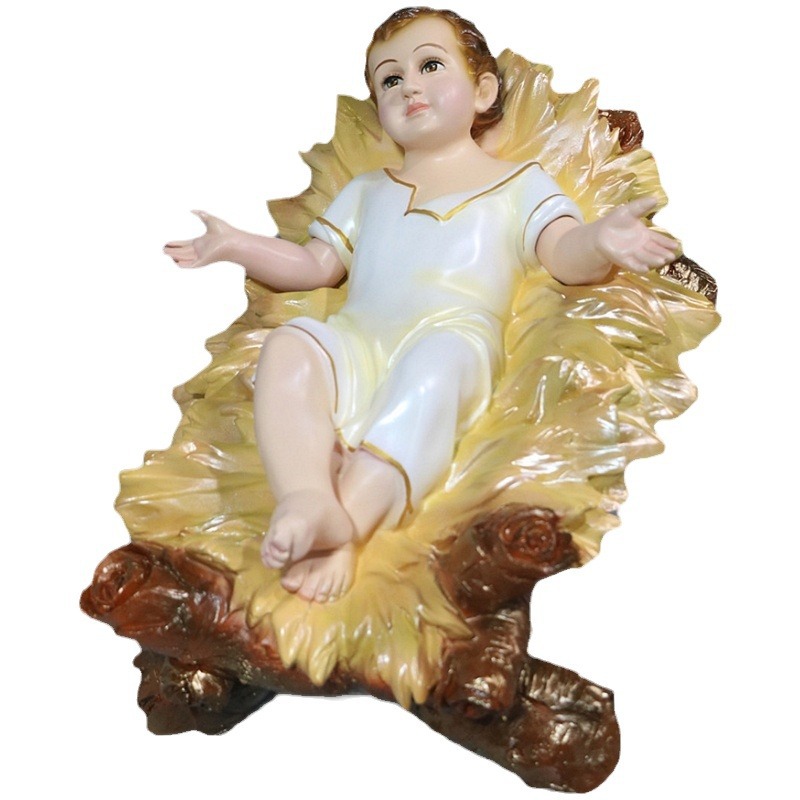 Cross-border 50cm Navidad pesebre adornos estatuas de la iglesia de la casa decoración de la figura principal sala de estar