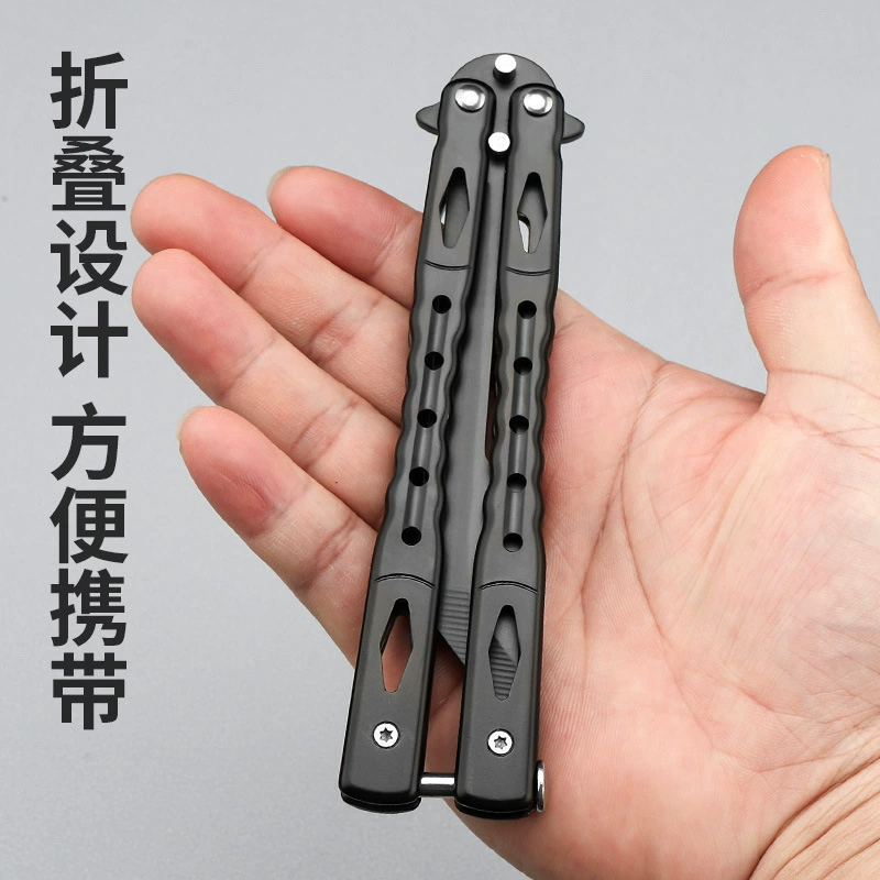 Folding travel practice with butterfly, toy for training