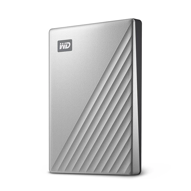Внешний жесткий диск WD My Passport Ultra Silver, Type-C интерфейс, 2/4 ТБ