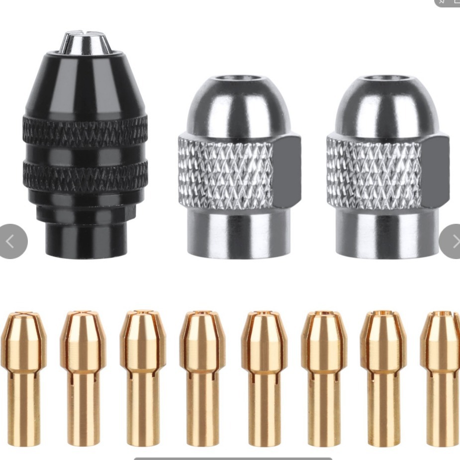 Venta caliente transfronteriza Dremel aplicable de molienda eléctrica Chuck conjunto británico 4485 y 4486 Chuck traje