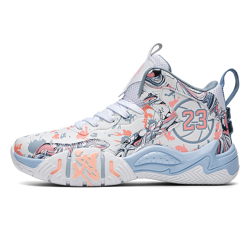 Daifa Basketball Shoes Men's 2024 New Children's Men's Summer Cement Floor Sneakers Student Competition Practical sneaker Daifa Basketball Shoes Men's 2024 New Children's Men's Summer Cement Floor Sneakers Student Competition Practical sneaker
