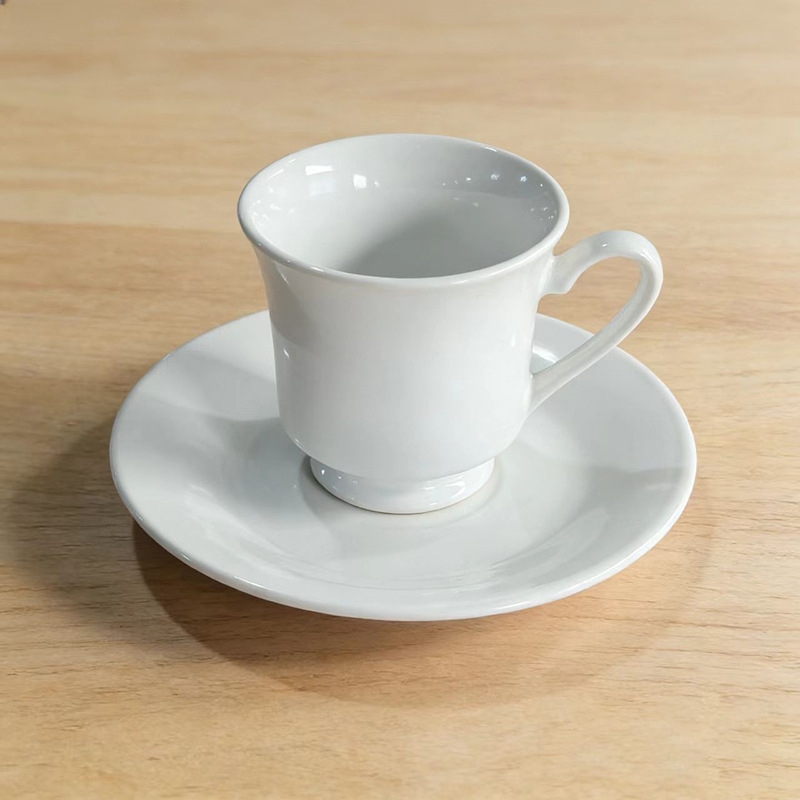 Juego de Vajilla de Cerámica de Porcelana, Esmaltado Blanco, Color Sólido, para Hotel, Restaurante y Hogar image 33