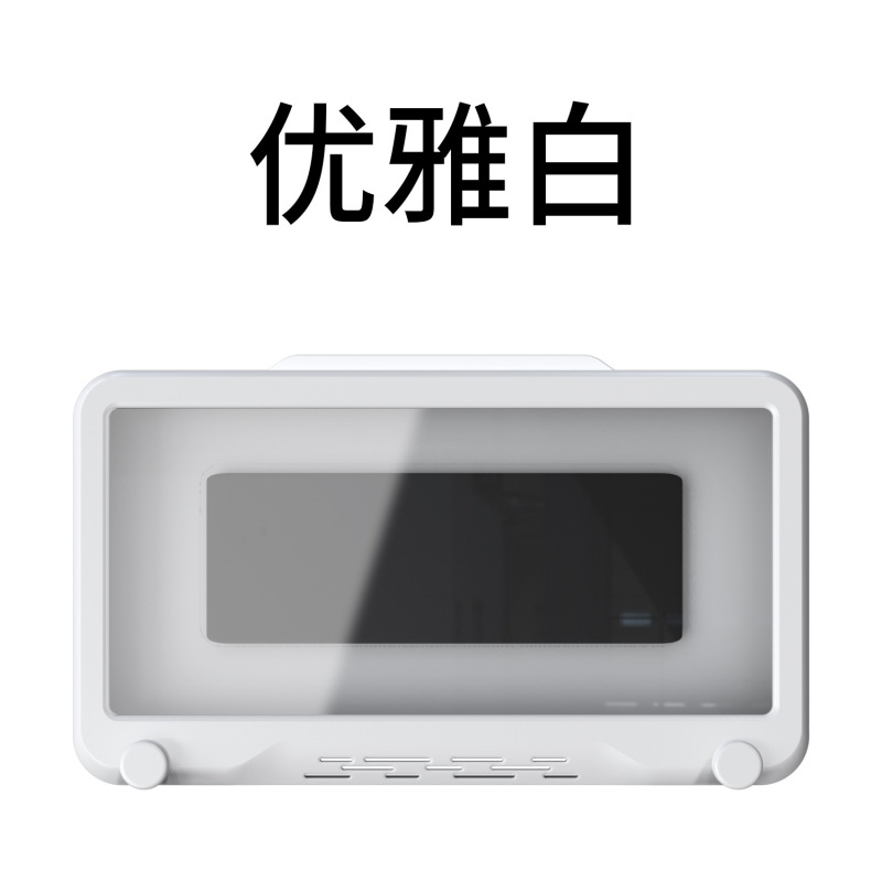 浴室の携帯電話の防水箱は穴を開けないで壁掛けのタッチパネルの携帯電話のスタンドのトイレの入浴は劇を追って360回転することができます。|undefined