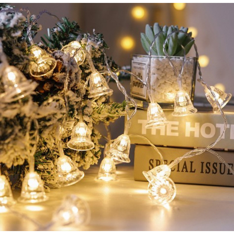 LED クリスマスライトストリングサンタクロース雪だるまヘラジカお祭り雰囲気ライトバッテリー USB クリスマスツリー特別なカラフルなライトストリング|undefined