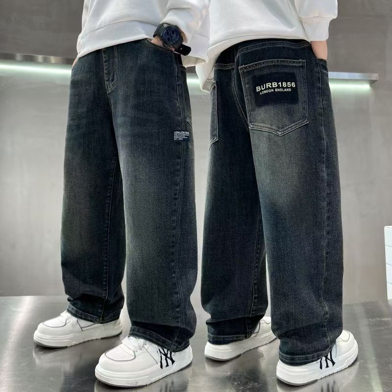 autumn demi-season trousers for boys