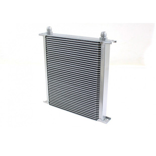 Car Modification Universal Engine Transmission 10-an Aluminum Oil Cooling 40 Rows Silver