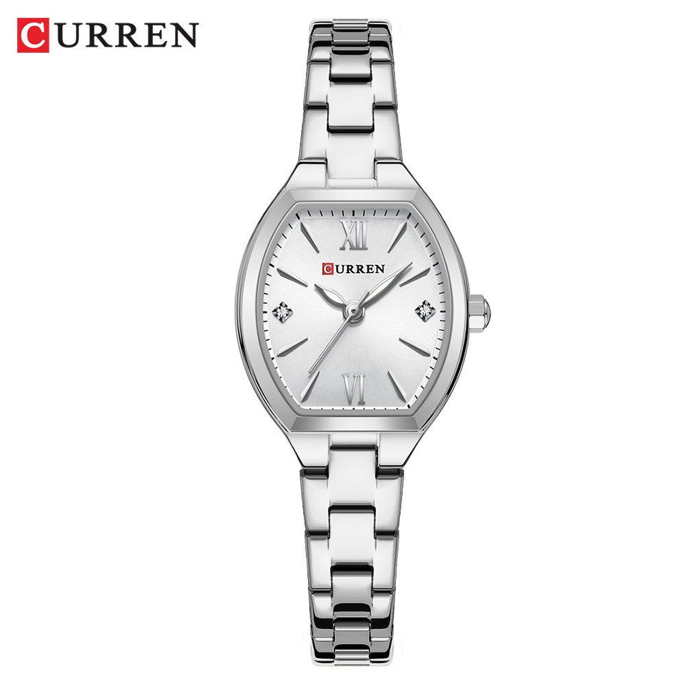 CURREN / CARRIEN9112 relojes de moda casuales impermeables pequeños relojes de oro comercio exterior transfronterizo