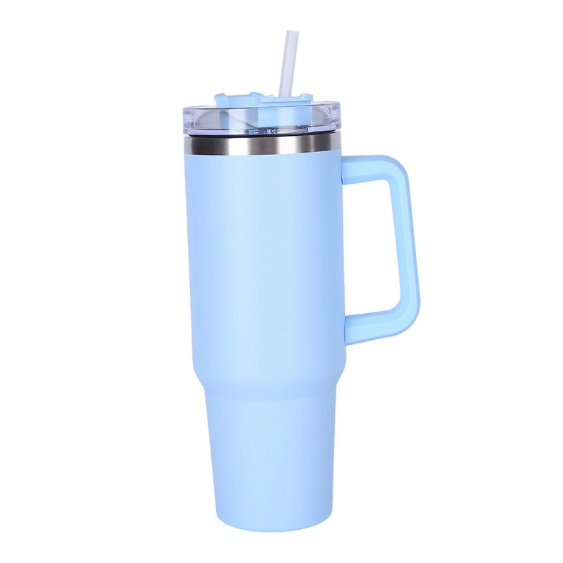 Vaso de Hielo de Alta Gama, Vaso para Auto de 40 oz, Vaso Aislado de Acero Inoxidable 304, Vaso de Agua para Auto de Gran Capacidad, Personalizable