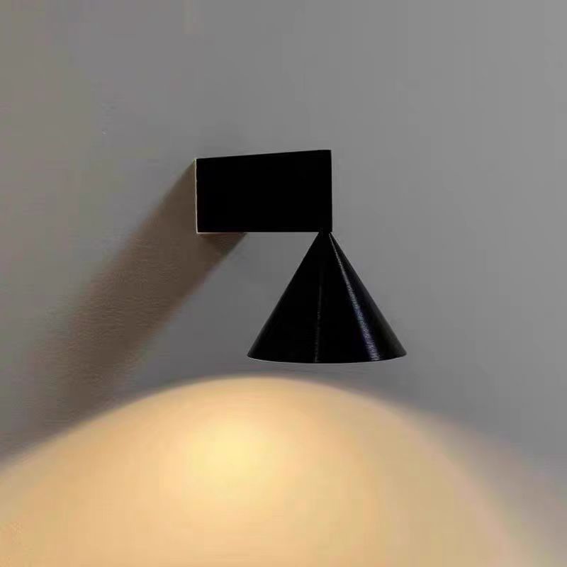 Diseño gráfico de fondo lámpara de pared lámpara de cabecera martillo dormitorio sala de estar simple pared de fondo pasillo alto estilo nórdico minimalista