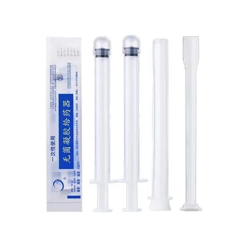 Disposable vaginal dosage female gynecological gel liquid capsule…