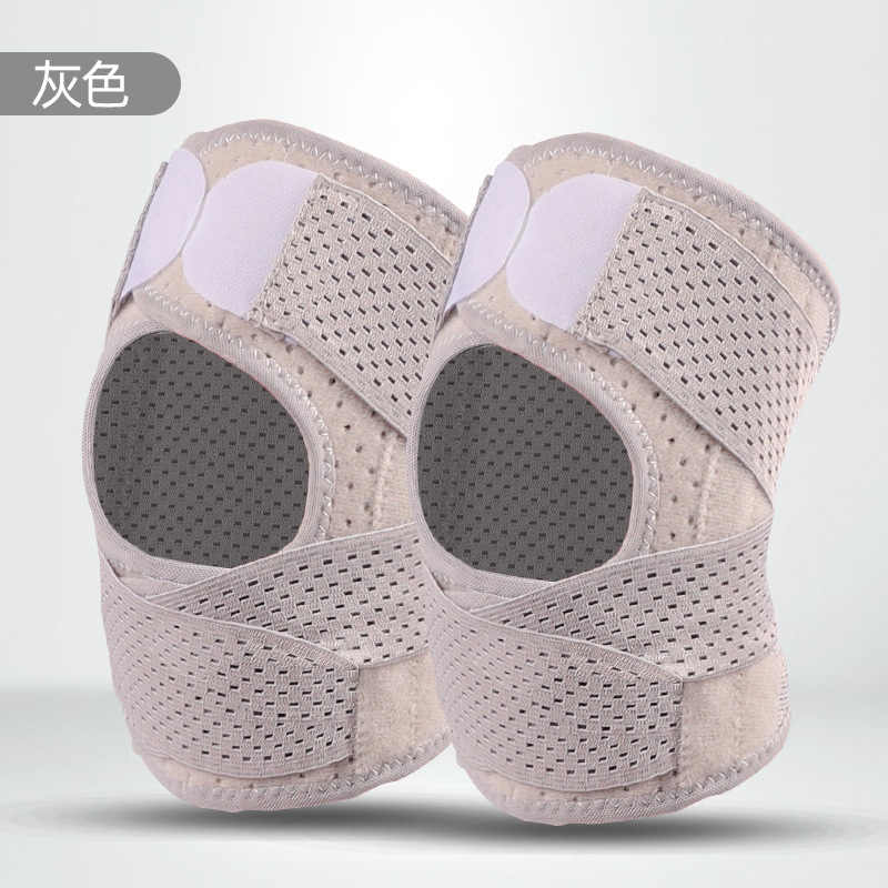 Verano delgada transfronteriza japonesa de cuatro generaciones rodilleras de silicona transpirable rodilleras cubierta deportes presión montañismo protección