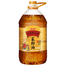 金龙鱼外婆乡小榨菜籽油5L/瓶 物理压榨