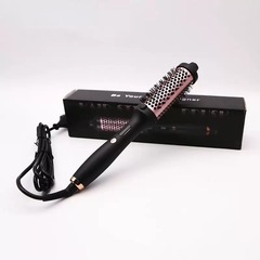 クロスボーダー専用アマゾンプラグイン新品ヘアアイロンは髪を傷つけません液晶電動コームローラーヘアアイロンコーム