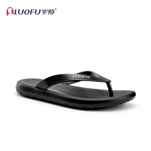 Luofu beach seaside non-slip wear-resistant men's EVA flip-flops summer outdoor flip-flops with thin straps that do not smell like feet