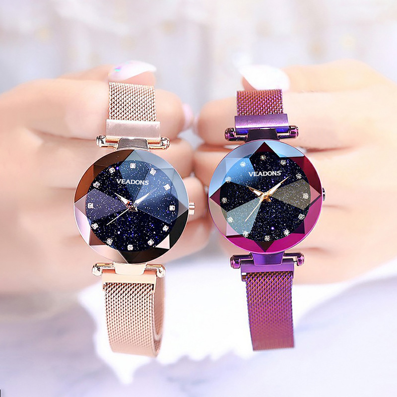 Veadons Watch Women's Quartz Watch Fashion Watch Women's Amazon Tk Cross-Border Foreign Trade Factory Wholesale