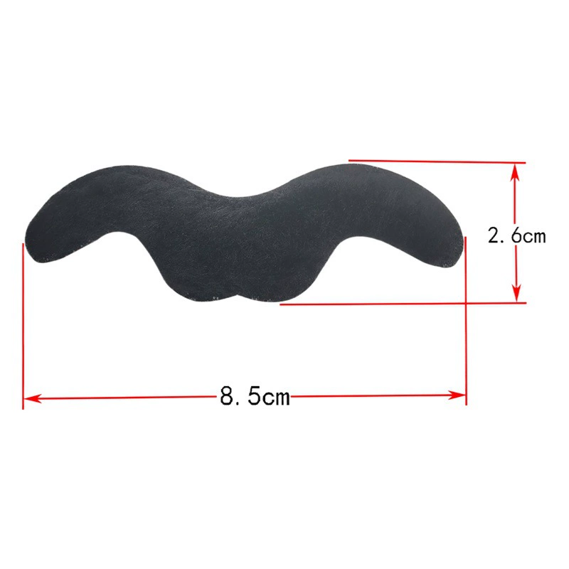 Хэллоуин одеваются реквизит поддельная борода черный самоклеящийся поддельный борода праздничная вечеринка смешная симуляция бороды оптом