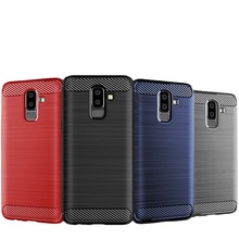 适用三星On8 2018手机壳三星C8保护套J7Plus拉丝全包防摔软壳套