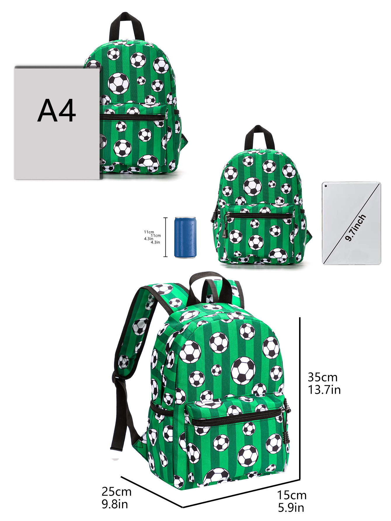 Animal School Daily Kids Backpack display picture 6