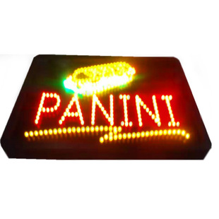 UL European French LED Billboard PANINI Billboard LED signboard dz creative light