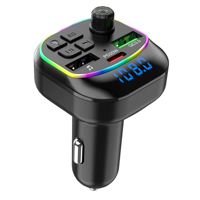 Car mp3 FM transmitter music player with