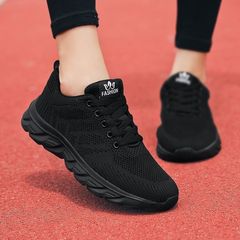 肯德基工作鞋女防滑久站不累脚厨房鞋41妈妈黑色后厨服务员上班鞋