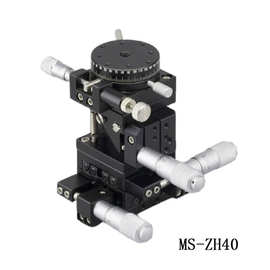 MS-ZH40F多维线性位移台 XYθZ轴高手动平移台 四维工作滑台