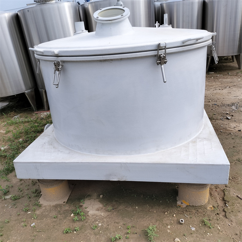 二手衬塑离心机 全自动密闭式脱水离心设备   二手不锈钢衬塑离心