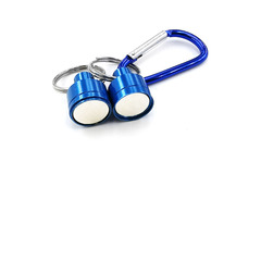 戶外路亞釣魚掛扣 磁力扣登山快速扣無線失手繩 金屬強磁力伸縮扣