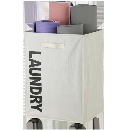 Yoga mat storage artifact, mat storage rack, extra large racket basket, fitness equipment storage box