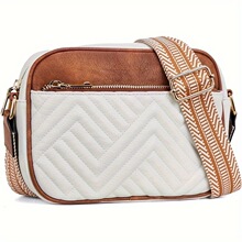 F 95361 Retro Plaid Shoulder Bag �������С���� ŷ���羳