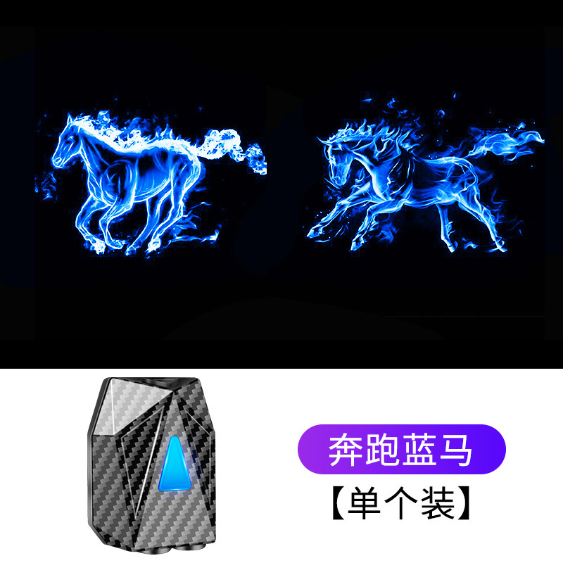 Luz de bienvenida dinámica del coche luz de la puerta luz del piso Luz de inducción Puerta de proyección de apertura del piso ambiente libre de cableado luz decorativa