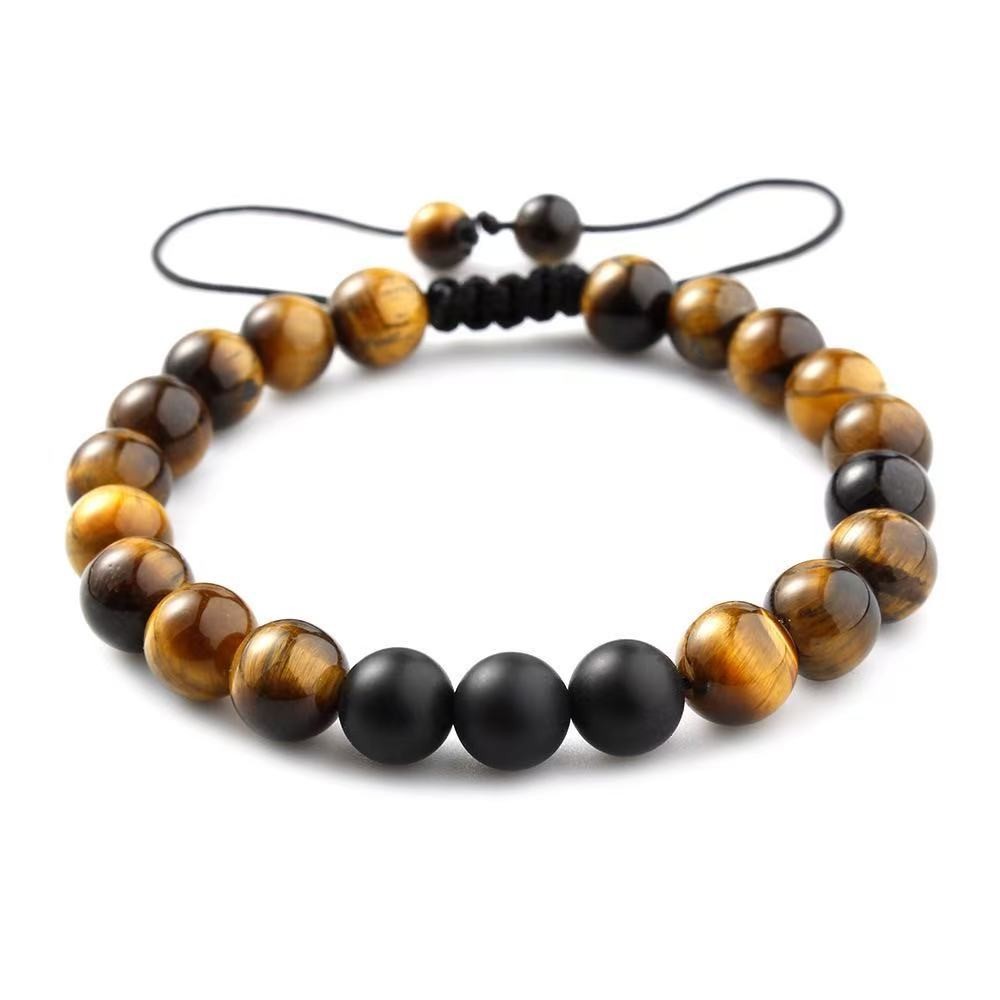 Tiger Eye + Frosted