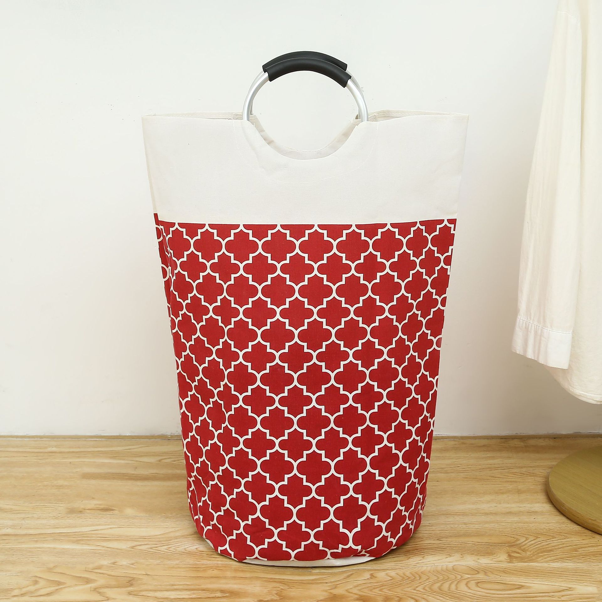 빨간 휴대용 드럼