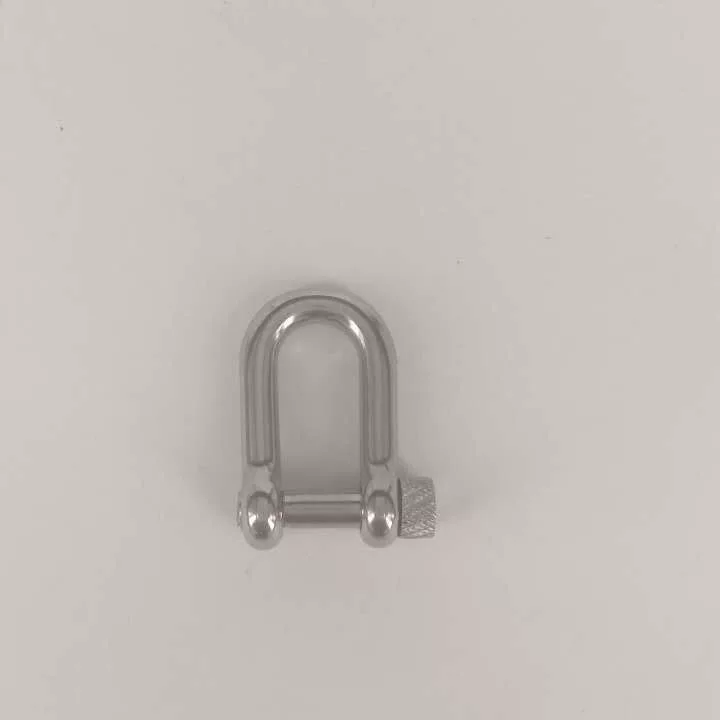 304U type D -type unloading steel wire rope buckle specifications all M4 chain buckle horseshoe -shaped unloading bow type unloading