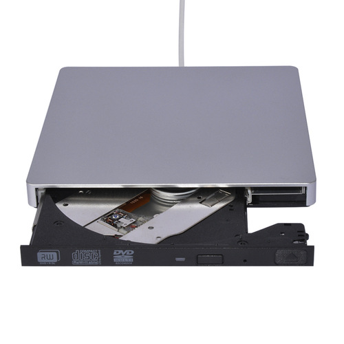 Factory direct sales external optical drive DVD disc burner notebook computer universal USB2.0 driver-free optical drive
