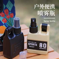 80ml открытый кемпинг спрей бутылка для дезинфицирующее спирт вода бутылка для разливки для путешествий портативный прижимной распылитель