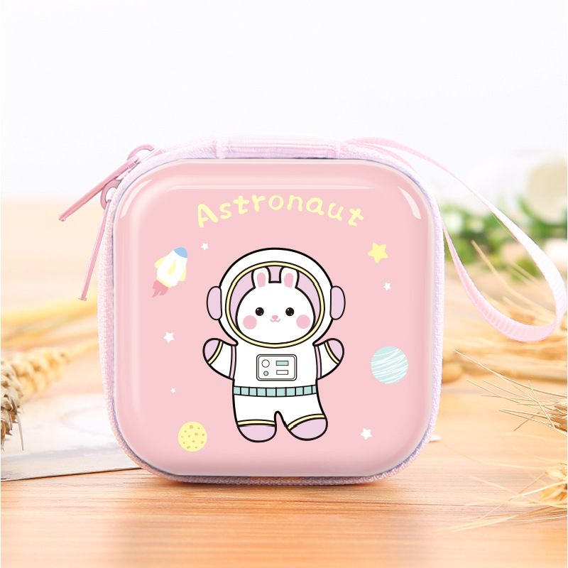 Cute Cartoon Round Zipper Coin Purse display picture 3